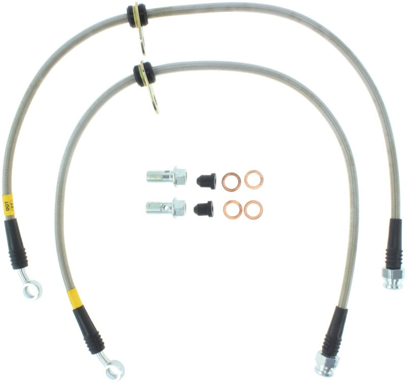 StopTech 02-06 Acura RSX Front SS Brake Lines