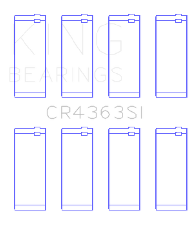 King Engine Bearings GM 134 DOHC Ecotec 2.2L Connecting Rod Bearings - (Set of 4)