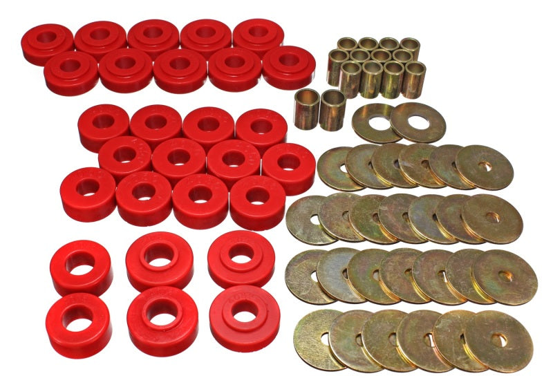 Energy Suspension 65-67 Chevy Malibu/Chevelle/El Camino/Monte Carlo Body Mount Set