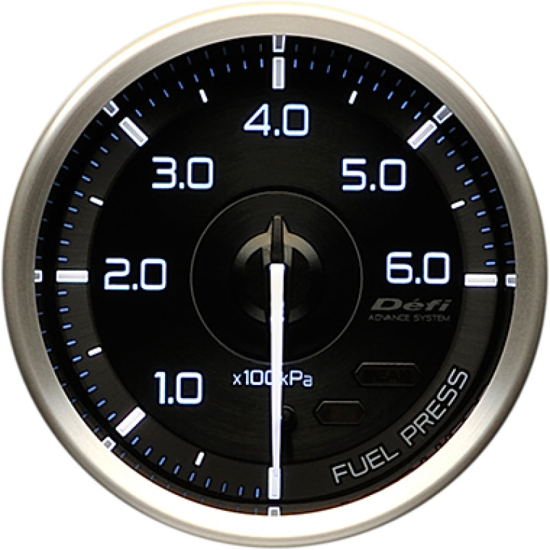 DEFI Advance A1 60mm Fuel Pressure Gauge 600KPA