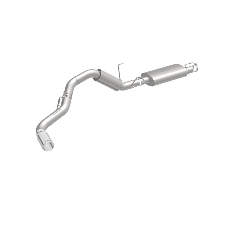 MagnaFlow Cat-Back, SS, 4in, Single Pass Side Rear Exit 5in Tip 14-15 Ram 2500 6.4L V8 CC LB/MC SB