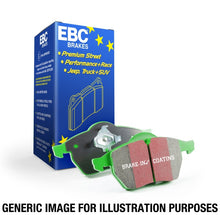 Load image into Gallery viewer, EBC 14+ Nissan Juke 1.6 Turbo Nismo RS Greenstuff Front Brake Pads