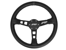 Load image into Gallery viewer, PRP Deep Dish Leather Steering Wheel- Black