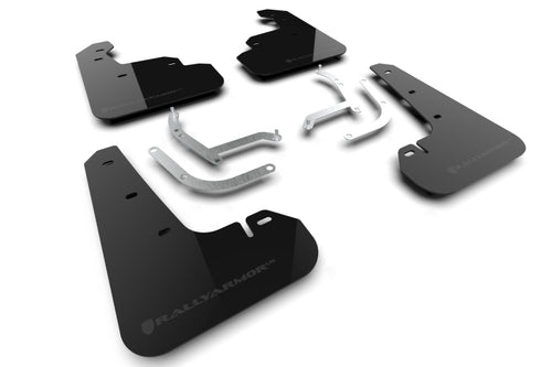 Rally Armor 24-26 Subaru Impreza Black UR Mud Flap w/ Grey Logo
