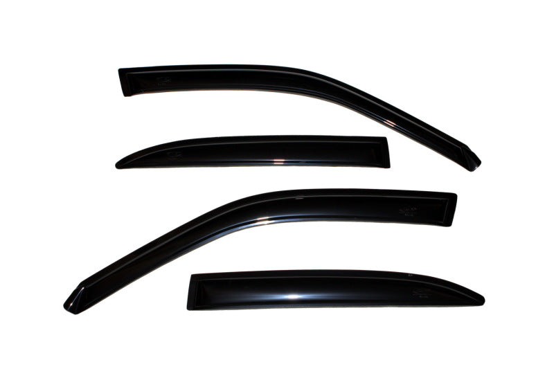 AVS 98-02 Mazda 626 Ventvisor Outside Mount Window Deflectors 4pc - Smoke