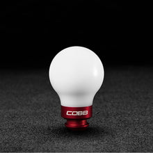 Load image into Gallery viewer, Cobb Subaru 5-Speed COBB Knob - White w/ Race Red