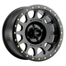 Load image into Gallery viewer, Method MR305 NV 16x8 0mm Offset 5x4.5 83mm CB Matte Black Wheel