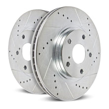 Load image into Gallery viewer, Power Stop 02-04 Chevrolet Avalanche 2500 Front Evolution Drilled &amp; Slotted Rotors - Pair