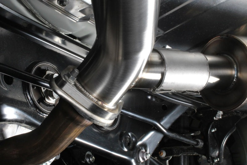 PERRIN 22-25 Subaru BRZ / Toyota GR86 Axle Back Exhaust SS (Single Side Exit w/Helmholtz Chamber)