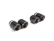 Load image into Gallery viewer, Akrapovic 2021+ BMW G87 M2, G80 M3 &amp; G82 M4 Classic Carbon Design Tail Pipe Set