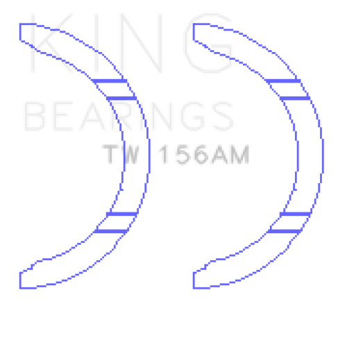 King Engine Bearings Mazda FP/FS Thrust Washer Set