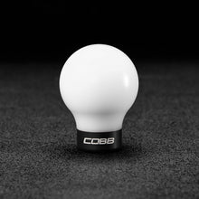 Load image into Gallery viewer, Cobb Subaru 6-Speed COBB Shift Knob - White w/Stealth Black Collar (Non-Weighted)