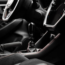 Load image into Gallery viewer, Cobb Subaru 6-Speed Tall Weighted COBB Shift Knob - Black (Incl. Both Red + Blk Collars)