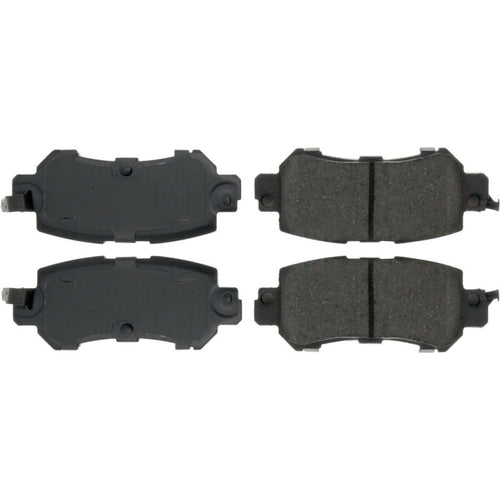Posi-Quiet 10 / 12-17 Nissan GT-R Premium Semi-Metallic Rear Brake Pads