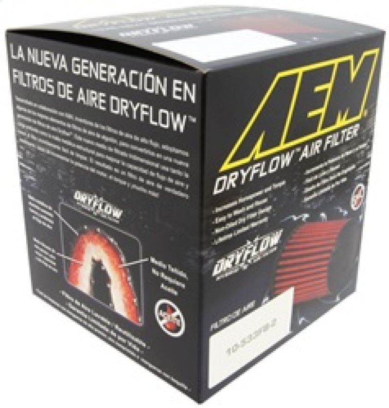 AEM 3.25 inch DRY Flow Short Neck 5 inch Element Filter Replacement