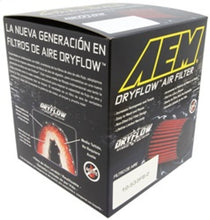 Load image into Gallery viewer, AEM Dryflow 3in. X 5in. Round Tapered Air Filter