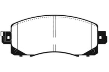 Load image into Gallery viewer, EBC 2022+ Subaru WRX 2.4T / 18-23 Subaru Crosstrek Redstuff Front Brake Pads