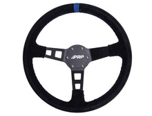 Load image into Gallery viewer, PRP Deep Dish Suede Steering Wheel- Blue