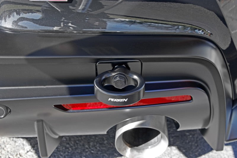 PERRIN 20-25 Toyota Supra Tow Hook Kit (Rear) - Black