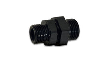 Load image into Gallery viewer, Vibrant -10AN to -8AN ORB Male to Male Union Adapter - Anodized Black