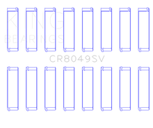 Load image into Gallery viewer, King Engine Bearings 08-11 BMW N62/N63/S63 Rod Bearing Set - Size +.25mm