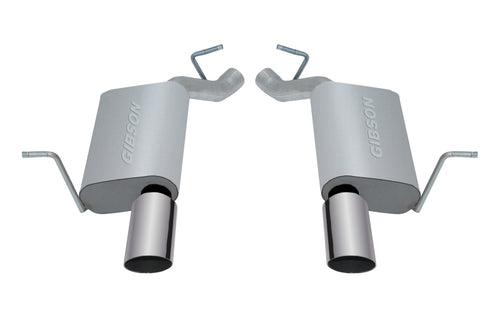 Gibson 11-18 Jeep Grand Cherokee Laredo 3.6L 2.25in Axle-Back Dual Exhaust - Stainless