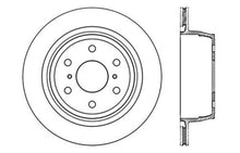 Load image into Gallery viewer, StopTech 05-10 GMC Sierra (w/ Rear Drum) / 07-09 GMC Yukon Rear Right Slotted &amp; Drilled Rotor