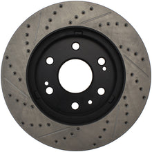 Load image into Gallery viewer, StopTech 05-10 GMC Sierra 1500 (w Rear Drum) / 07-09 GMC Yukon Front Left Slotted &amp; Drilled Rotor