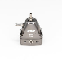 Load image into Gallery viewer, DeatschWerks DWR1000iL In-Line Adjustable Fuel Pressure Regulator - Titanium