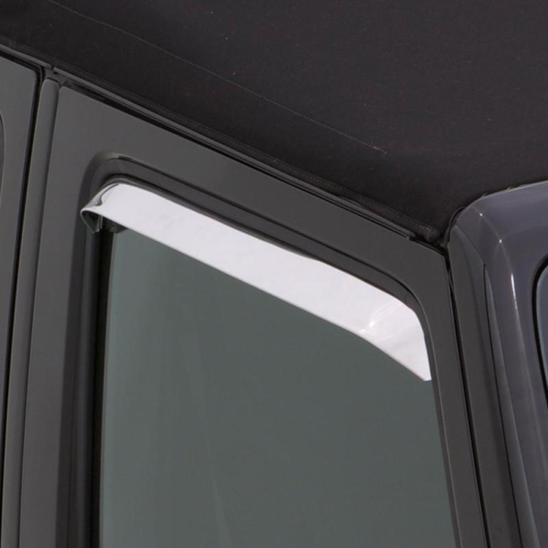 AVS 90-95 Nissan Pathfinder Ventshade Window Deflectors 2pc - Stainless