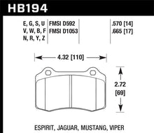 Load image into Gallery viewer, Hawk 04-11 Chry 300C/06-14 Jeep Grand Cherokee SRT-8 /10-14 Chevy Camaro SS Race DTC-30 Brake Pads