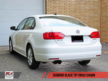 Load image into Gallery viewer, AWE Tuning Mk6 Jetta 2.5L Track Edition Exhaust - Diamond Black Tips