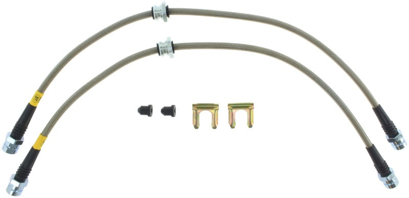 StopTech 08-12 VW Golf R32/Golf R Front Stainless Steel Brake Line Kit