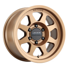 Load image into Gallery viewer, Method MR701 17x9 -12mm Offset 6x5.5 106.25mm CB Method Bronze Wheel