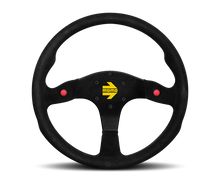 Load image into Gallery viewer, Momo MOD80 Steering Wheel 350 mm -  Black Suede/Black Spokes