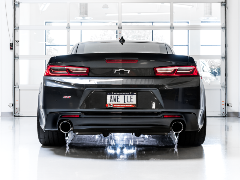 AWE Tuning 16-18 Chevrolet Camaro SS Axle-back Exhaust - Touring Edition (Chrome Silver Tips)