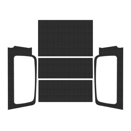 DEI 04-06 Jeep Wrangler LJ Unliminted Headliner Complete Kit - Black