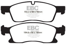 Load image into Gallery viewer, EBC 11+ Dodge Durango 3.6 Ultimax2 Front Brake Pads