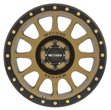 Load image into Gallery viewer, Method MR305 NV 18x9 0mm Offset 6x5.5 108mm CB Method Bronze/Black Street Loc Wheel